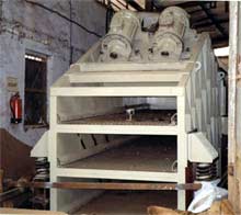 Vibrating Screens for grading, extracting & separation application